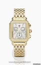 Michele Deco Day Gold-tone Stainless Steel Ladies Watch MWW06P000100