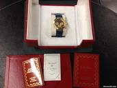 Cartier Pasha (Santos) Oro Gold 38 30009 Chronograph Crono Deployant