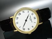 Patek Philippe "CALATRAVA" 18K/750 Gelbgold/Lederband