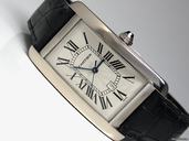Cartier TANK AMERICAINE LARGE in 750/18K Wei gold