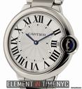 Cartier Ballon Bleu Mid-Size Stainless Steel W69011Z4 NIB