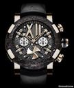 Romain Jerome TITANIC-DNA STEAMPUNK  RED CHRONO - 100 % NEW