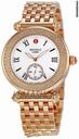 Michele Caber Diamond Rose Gold-tone Ladies Watch MWW16A000044