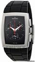 Movado Eliro Chrono Black Dial Rubber Mens Watch 0606393