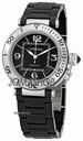 Cartier Pasha Seatimer Steel Rubber Mens Watch W31077U2