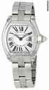 Cartier Roadster Silver Ladies Watch W62016V3