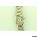 Cartier Tank Francaise Bi-metal quartz on bracelet