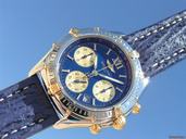 Breitling Chrono Jetstream in blaues Zifferblatt blue dial