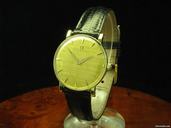 Omega 18kt 750 Gold Handaufzug Herrenuhr Besonderes Zifferblatt Kaliber 511