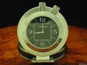 Cartier Pasha Edelstahl Reisewecker Inkl. Box+papiere