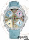 Jacob & Co. 5 Time Zone Diamond Accent Watch - JC54PDA