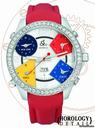 Jacob & Co. 5 Time Zone 47mm Diamond Watch - JC1