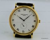 Patek Philippe Calatrava 18K Yellow Gold 33MM