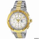 TAG Heuer Aquaracer Chronograph Automatic Stainless Steel 18kt Gold Mens Watch CAP2120BB0834
