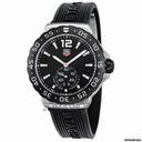 TAG Heuer F1 Black Dial Stainless Steel Mens Watch WAU1110FT6024