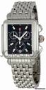 Michele Ladies Day Deco Black Dial Chronograph Watch MWW06P000015
