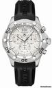 TAG Heuer Aquaracer Silver Guilloche Dial Chronograph Mens Watch CAF101F.FT8011
