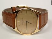 Patek Philippe Ellipse yellow gold leather mod. 3845J