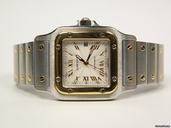 Cartier Santos Galbee stainless steel and yellow gold Mod. 2319