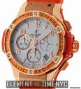 Hublot Big Bang Gold Tutti Frutti 41mm Orange 18k RG NIB