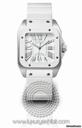Cartier Santos 100 Stainless Steel Ladies Watch W20122U2