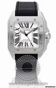 Cartier Santos Stainless Steel Mens Watch W20073X8