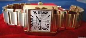 Cartier Tank Francaise Gold Large
