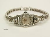 Omega Platinum and diamonds antik