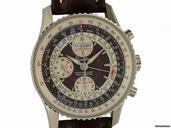 Breitling Navitimer Montbrillant Datora Kroko Faltschlie e 43mm