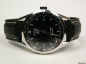TAG Heuer Carrera Twin-Time automatic stainless steel and leather Mod. WV2115