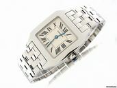 Cartier "SANTOS DEMOISELLE W25065Z5" 26 mm Edelstahl Quarz