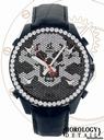 Jacob & Co. Five Time Zone Diamond Skull47mm - JCSKULL9