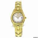 Seiko Reflections Gold-tone Steel Ladies Watch SXDA74