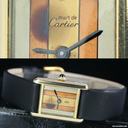 Cartier Must De Tank Vermeil Gold Plated