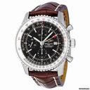 Breitling Navitimer World Automatic Chronograph Black Dial Mens Watch A2432212-B726BRCD