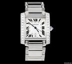Cartier Tank Francaise Diamonds Large Automatic SS