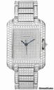 Cartier Tank Anglaise White Gold With Diamonds
