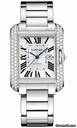 Cartier Tank Anglaise White Gold With Diamonds