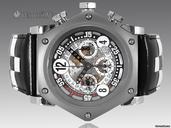 B.R.M SCR Racing 48mm Chronograph Ref. SCR-48CNRacing - SPECIAL LIMITED EDITION - Only 150 Pieces - 48mm Hexogonal Titanium Case - Skeletonixed Dial - Black Hands - BNIB - Brand New