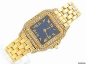 Cartier Panthere "small" 18K Gelbgold mit Brillantbesatz