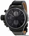 U-Boat Classico CAB Black Carbon Fire Dial Automatic Chronograph Mens Watch 2278