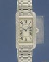 Cartier Tank Americaine  White Gold Diamonds