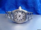 Cartier Roadster mit Stahlband und original Lederband mit Faltschlie