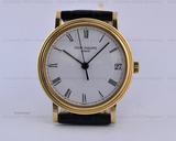 Patek Philippe Calatrava 18K Yellow Gold Automatic Hobnail Bezel White Dial 33MM