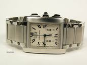 Cartier Tank Francaise Chronoflex MOD. 2653