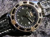 Breitling J Class in schwarz Stahl/Gold 750