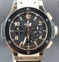 Hublot Big Bang Pink gold black ceramic bezel & rubber strap 44mm
