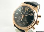 Patek Philippe CHRONOGRAPH ANNUAL CALENDAR ROSEGOLD BLACK  DIAL