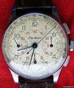 Cartier : CHRONOGRAPH - MILITARY - 3 REGISTERS : VERY RARE - 1937c