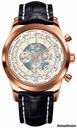 Breitling Transocean Chronograph Unitime Red Gold